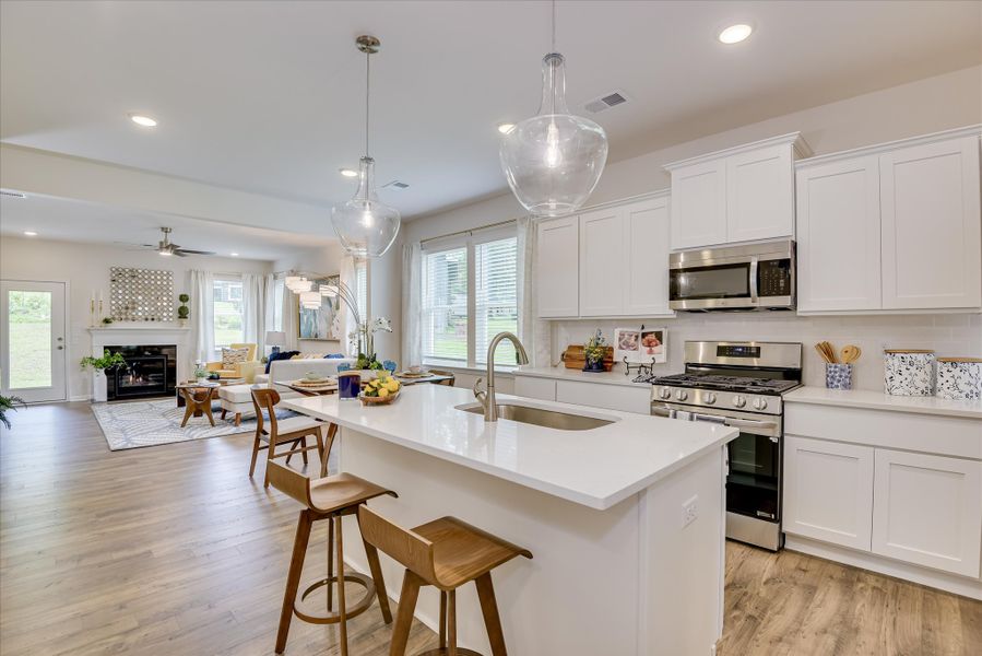 Furnished interior view inside a new home in Heritage Bay, Sumter (Image 15). Furnished interior view inside a new home in Heritage Bay, Sumter (Image 15).