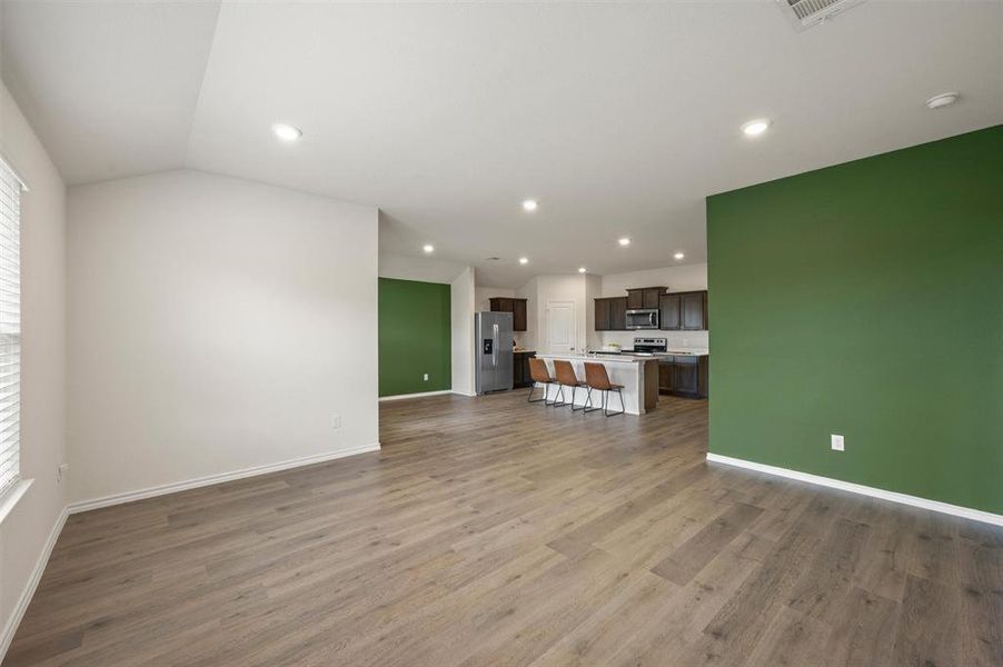 Spacious, unfurnished interior of a new home in Windrose, Pilot Point (Image 16). Spacious, unfurnished interior of a new home in Windrose, Pilot Point (Image 16).