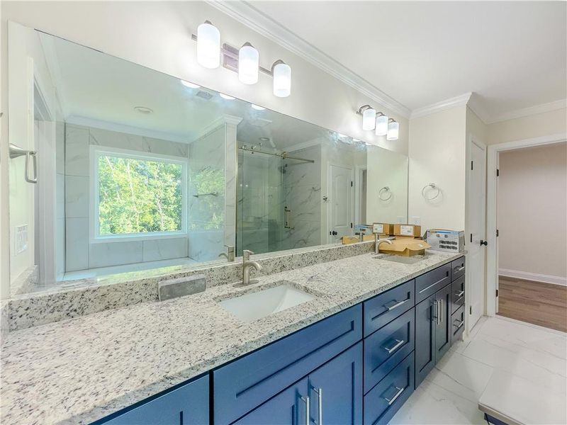 Furnished interior view inside a new home in , Lawrenceville (Image 6).