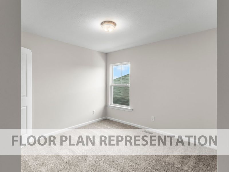 Spacious, unfurnished interior of a new home in Forrest Bluff, North Augusta (Image 9).