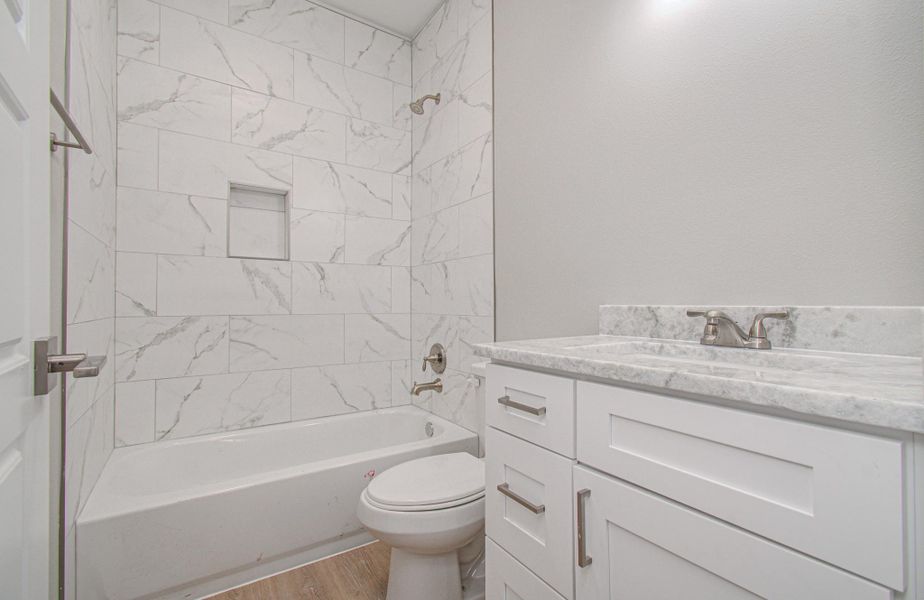 Furnished interior view inside a new home in , Houston (Image 5).