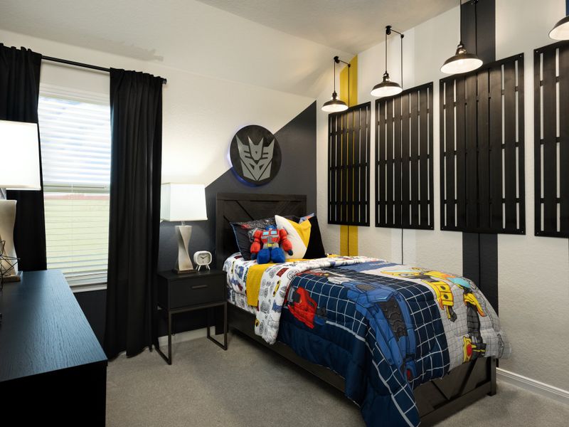 Furnished interior view inside a new home in Royal Crest, San Antonio (Image 10).