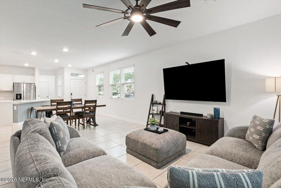 Furnished interior view inside a new home in , St. Augustine (Image 35).