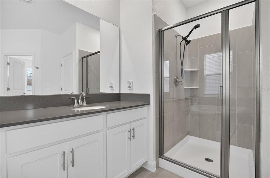 Furnished interior view inside a new home in , Orlando (Image 15). Furnished interior view inside a new home in , Orlando (Image 15).