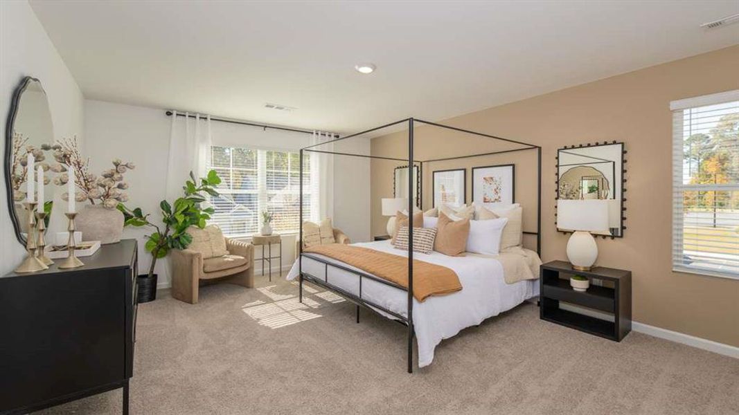 Furnished interior view inside a new home in Rosewood Farms, Acworth (Image 23).