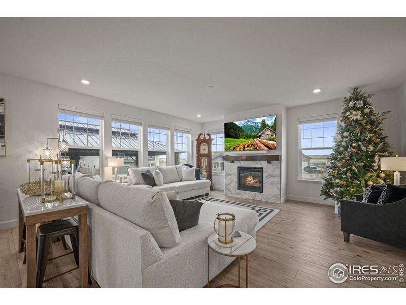 Furnished interior view inside a new home in , Brighton (Image 9).