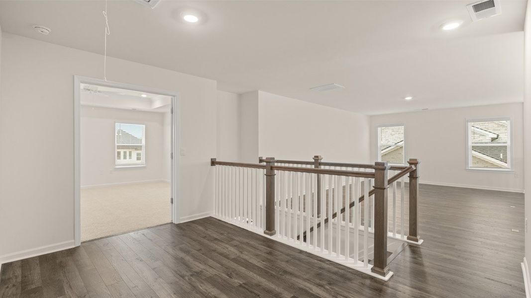 Spacious, unfurnished interior of a new home in The Gates at Pates Creek, Hampton (Image 43).
