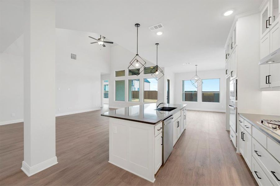 Furnished interior view inside a new home in The Ridge at Northlake, Northlake (Image 10).