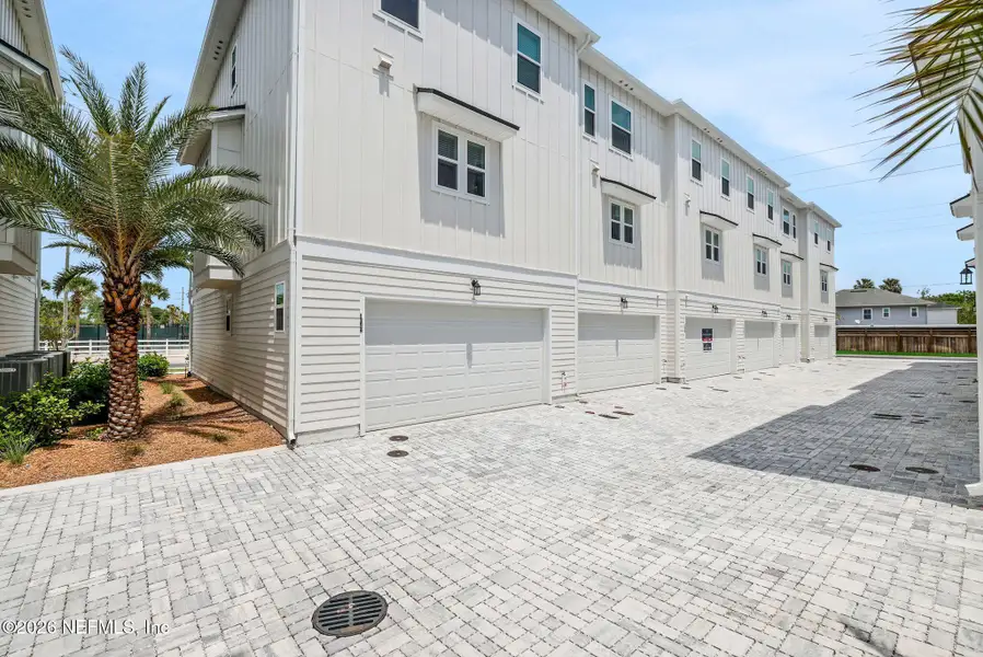 Exterior details and patio area of a home in , Jacksonville Beach (Image 3).