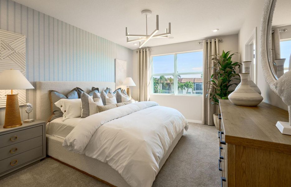 Furnished interior view inside a new home in Forest – Townhomes, Lake Worth (Image 7).
