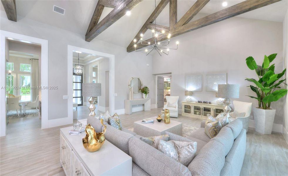 Furnished interior view inside a new home in Prestwick Estates, Ormond Beach (Image 4).