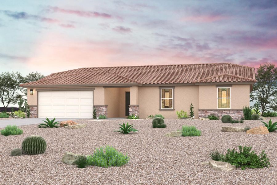 A house with a large driveway. A house with a large driveway.