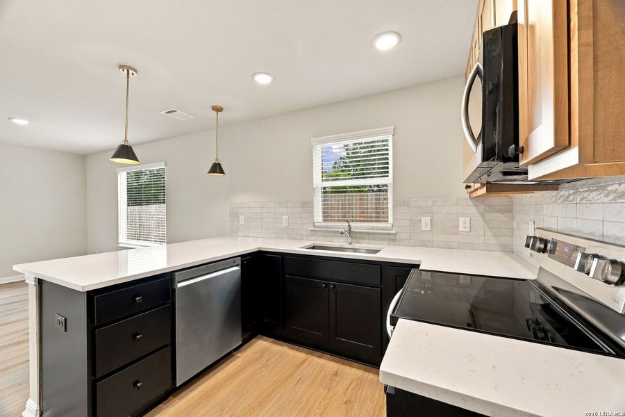Furnished interior view inside a new home in , San Antonio (Image 18).