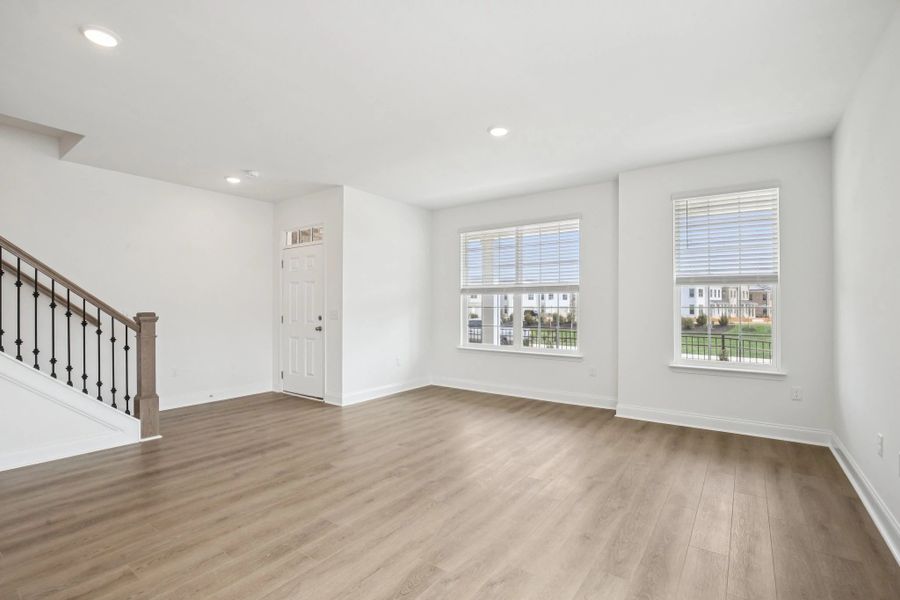 Spacious, unfurnished interior of a new home in Promenade at Clari Park, Murfreesboro (Image 18). Spacious, unfurnished interior of a new home in Promenade at Clari Park, Murfreesboro (Image 18).