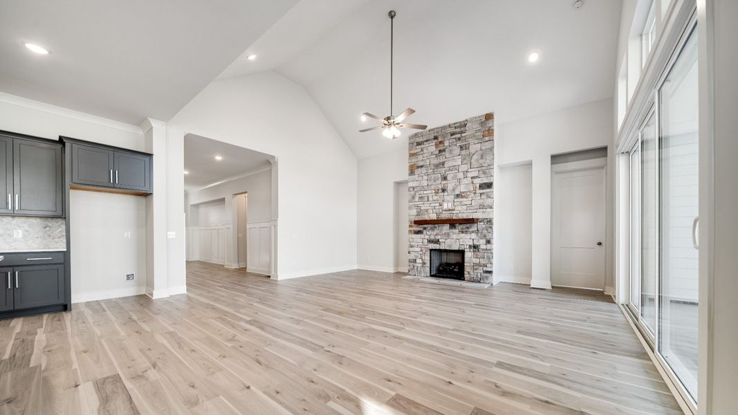 Furnished interior view inside a new home in Brush Creek, Fairview (Image 6).