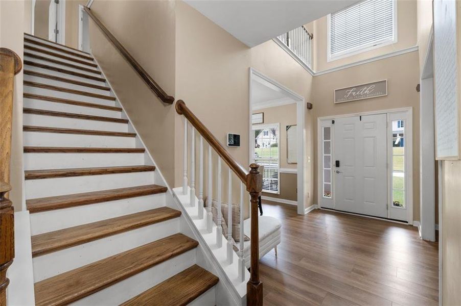 Furnished interior view inside a new home in , Hiram (Image 16). Furnished interior view inside a new home in , Hiram (Image 16).