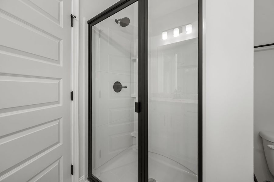 Front exterior of a new home in Saddlebrook, Murfreesboro, TN, highlighting curb appeal (Image 46).