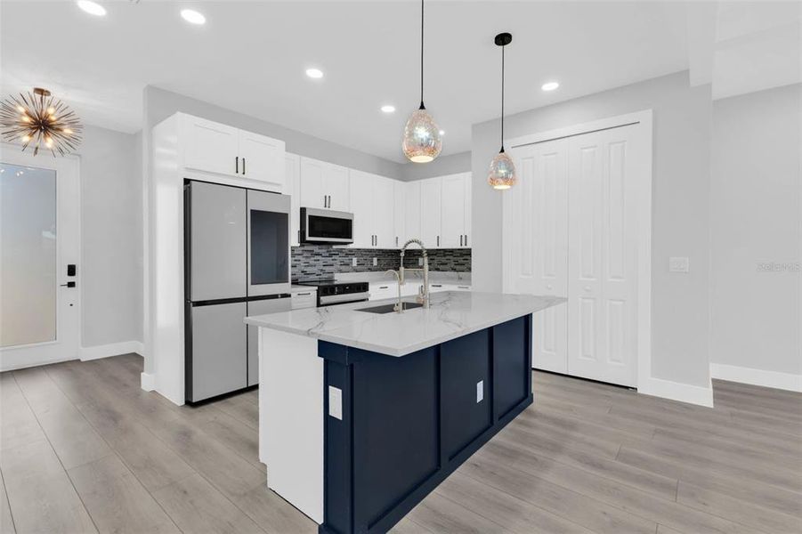 Furnished interior view inside a new home in , Punta Gorda (Image 10).