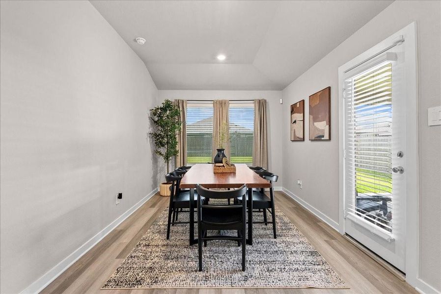 Furnished interior view inside a new home in , Texas City (Image 10). Furnished interior view inside a new home in , Texas City (Image 10).