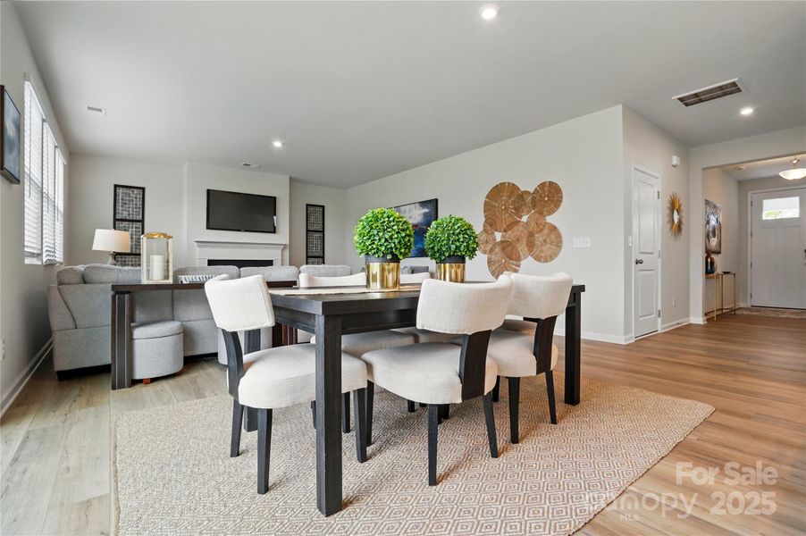 Furnished interior view inside a new home in Westfall, Gastonia (Image 16).