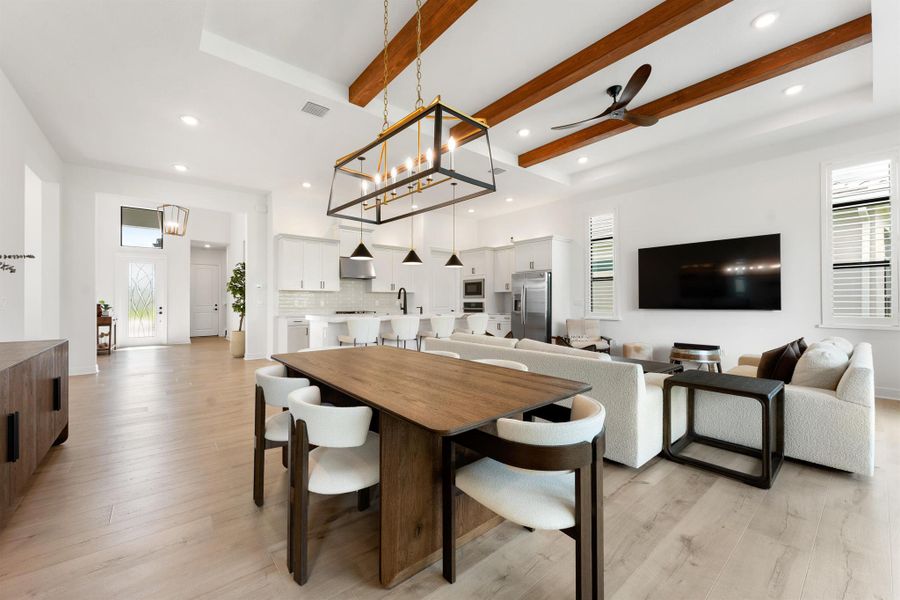 Furnished interior view inside a new home in , Westlake (Image 9).