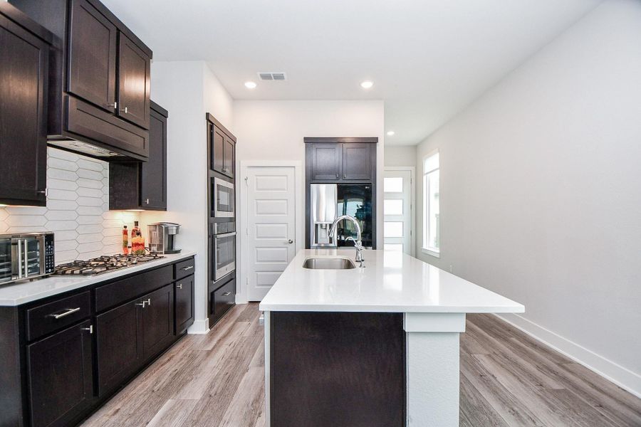 Furnished interior view inside a new home in , Richmond (Image 10).