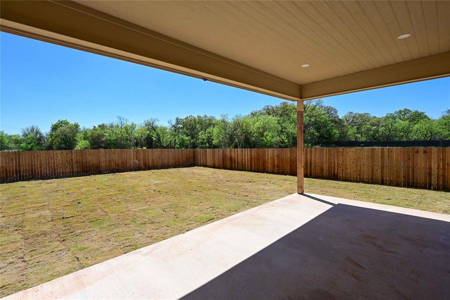 Exterior details and patio area of a home in , Abilene (Image 3).