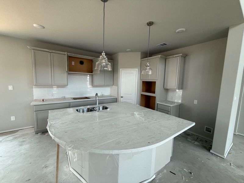 In-progress construction of a new home in Candela, Richmond, TX (Image 9). In-progress construction of a new home in Candela, Richmond, TX (Image 9).