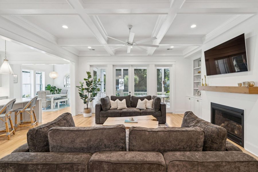 Furnished interior view inside a new home in , Mount Pleasant (Image 58).