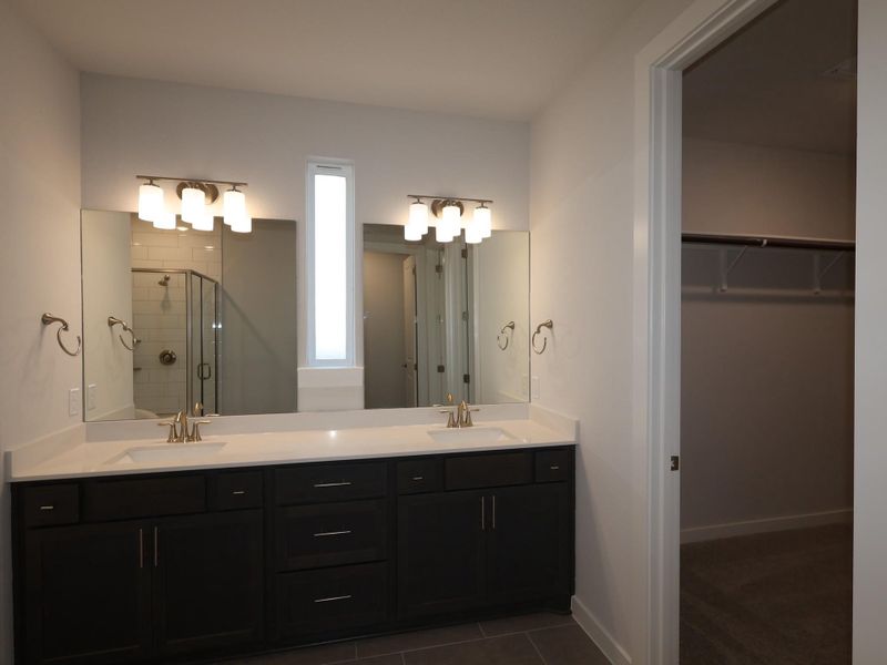 Furnished interior view inside a new home in Edgewood, Leander (Image 7). Furnished interior view inside a new home in Edgewood, Leander (Image 7).