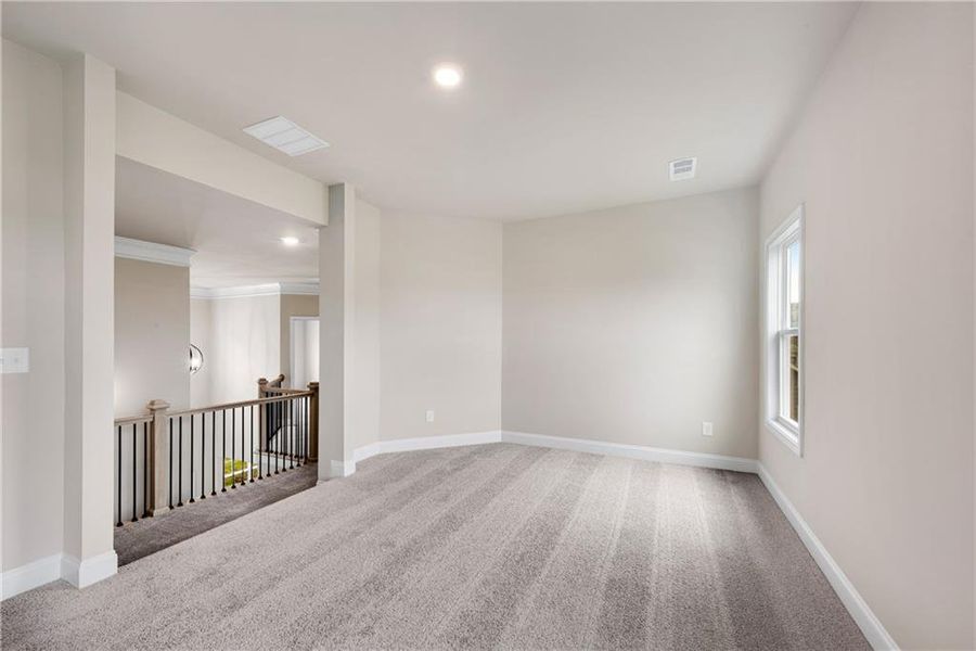Spacious, unfurnished interior of a new home in Hidden Fields, Hoschton (Image 37).