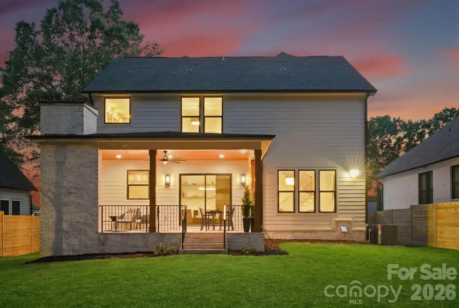 Exterior details and patio area of a home in , Charlotte (Image 3).