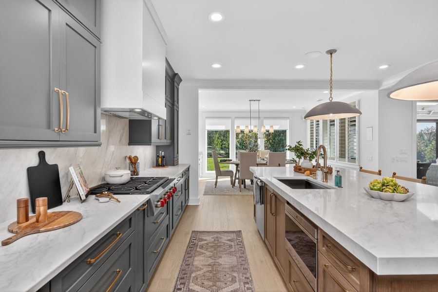 Representative furnished interior of a home built from the Laguna Sur by Classica Homes in Enclave at McKee, Charlotte (Image 38).