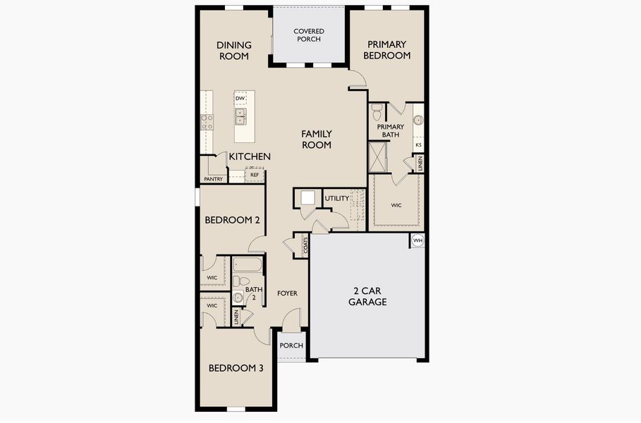 2D floor plan layout for the Hawking by Starlight Homes in Ashland, Angleton, TX (Image 3). 2D floor plan layout for the Hawking by Starlight Homes in Ashland, Angleton, TX (Image 3).