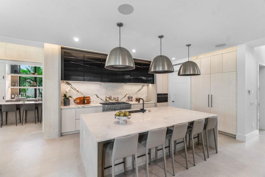 Furnished interior view inside a new home in , Delray Beach (Image 14).