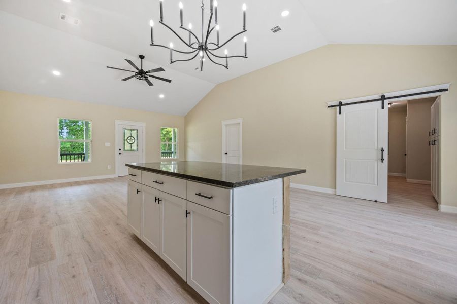 Furnished interior view inside a new home in , Cleveland (Image 7).