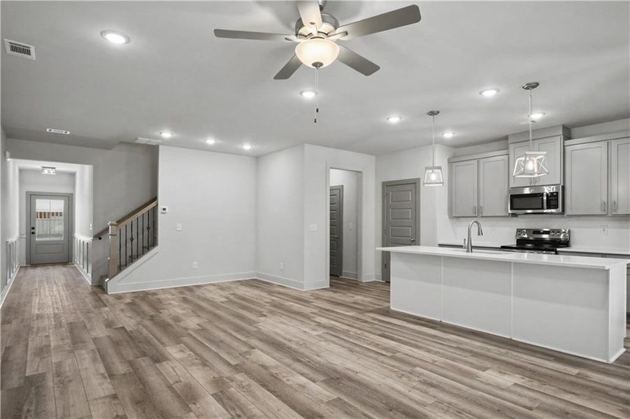 Spacious, unfurnished interior of a new home in , Norcross (Image 20).