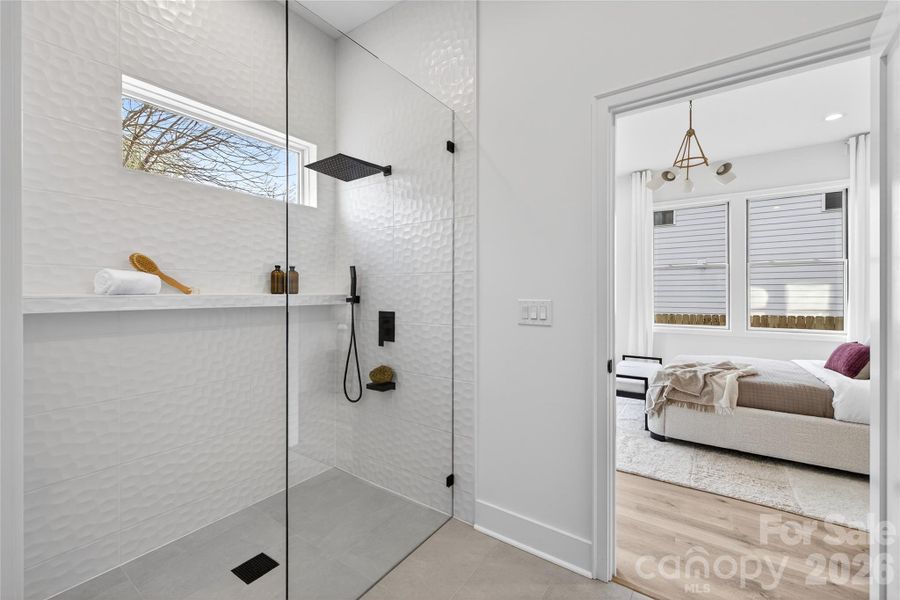 Furnished interior view inside a new home in , Charlotte (Image 26).