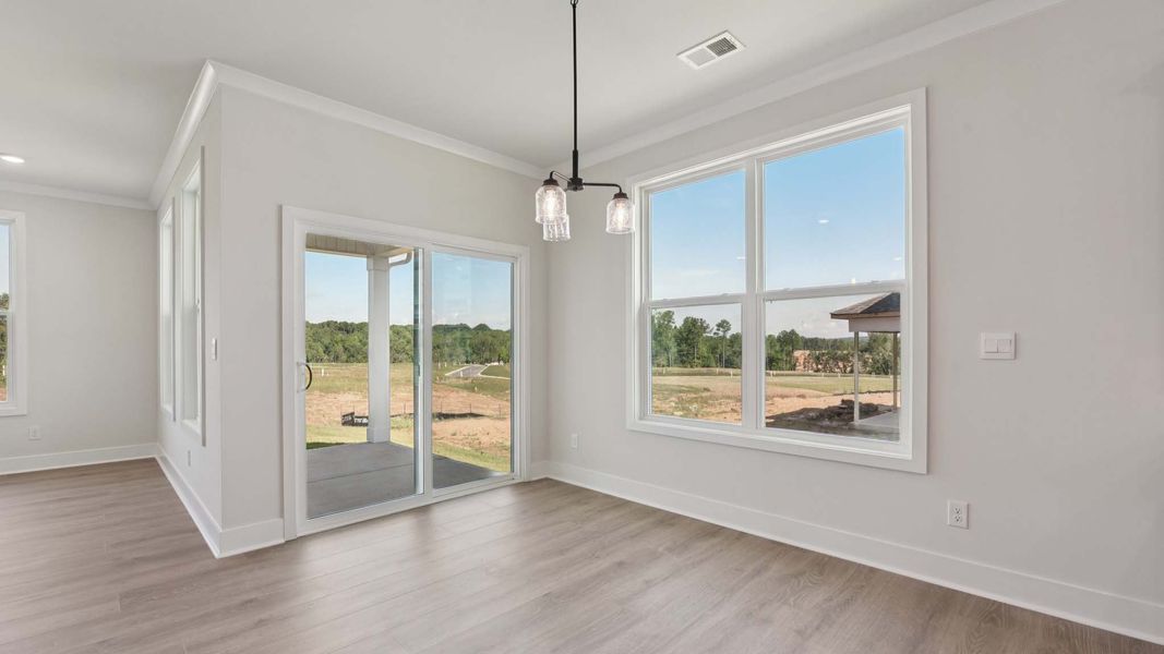 Representative unfurnished interior of a home built from the Hartwell by D.R. Horton in Westport, York (Image 22). Representative unfurnished interior of a home built from the Hartwell by D.R. Horton in Westport, York (Image 22).