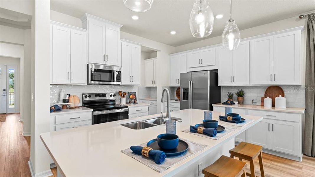 Furnished interior view inside a new home in Timber Ridge, Plant City (Image 35).