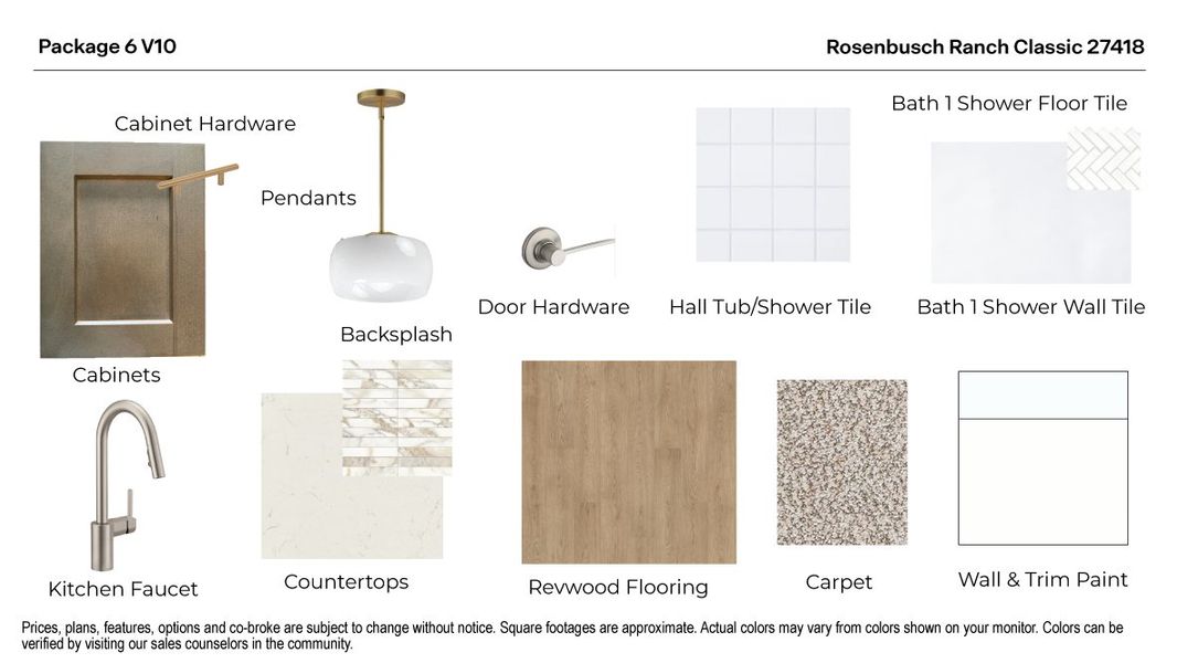 Materials commonly used for homes built from the The Fieldson by D.R. Horton in Rosenbusch Ranch, Leander (Image 43). Materials commonly used for homes built from the The Fieldson by D.R. Horton in Rosenbusch Ranch, Leander (Image 43).