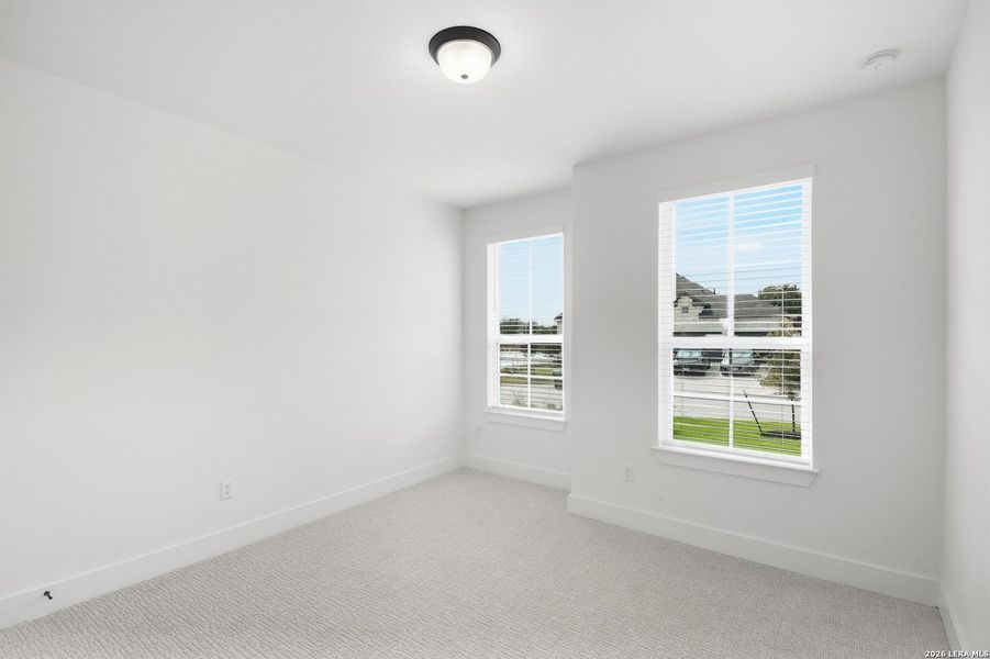 Spacious, unfurnished interior of a new home in The Reserve at Potranco Oaks, Castroville (Image 34). Spacious, unfurnished interior of a new home in The Reserve at Potranco Oaks, Castroville (Image 34).