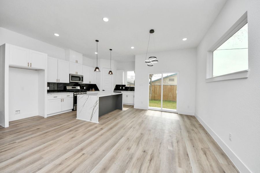 Furnished interior view inside a new home in , Houston (Image 7).
