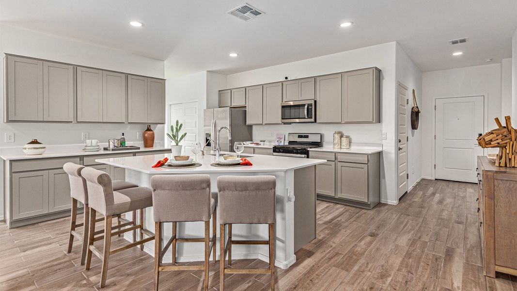 Furnished interior view inside a new home in Saguaro Bloom, Marana (Image 12).