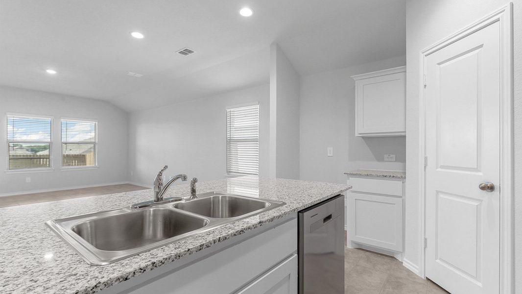 Furnished interior view inside a new home in Townes Landing, Fort Worth (Image 8).
