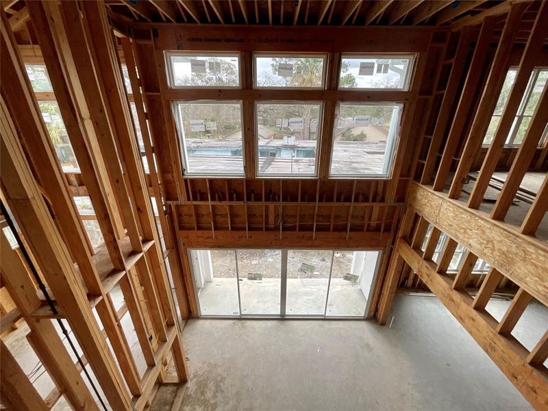 View from upstairs - Plenty of natural light View from upstairs - Plenty of natural light