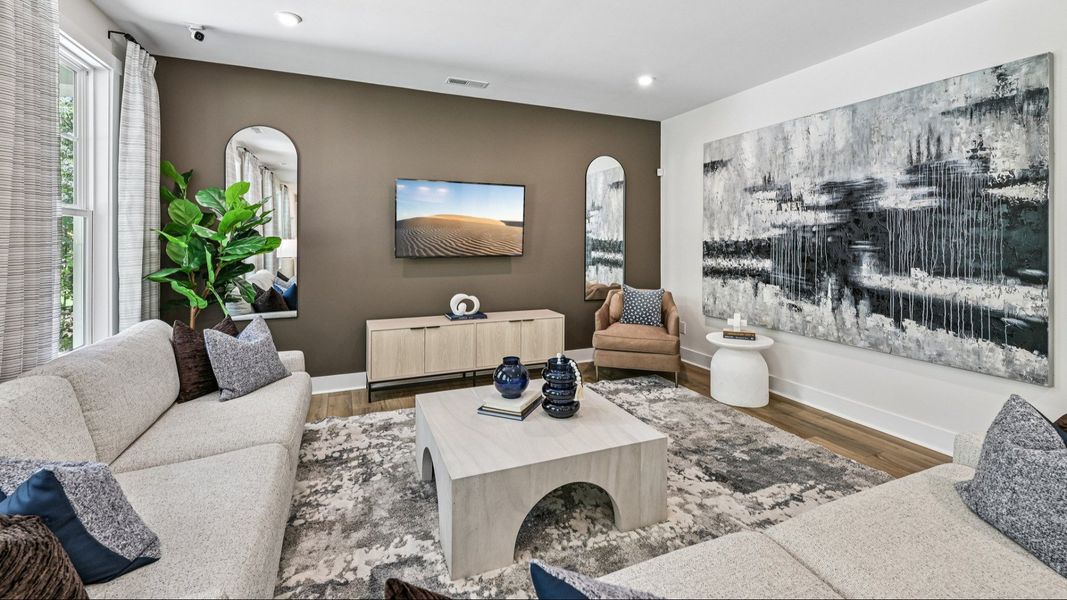 The Jordan Plan by DRB Homes in Lakeside Glen York SC - Living Space