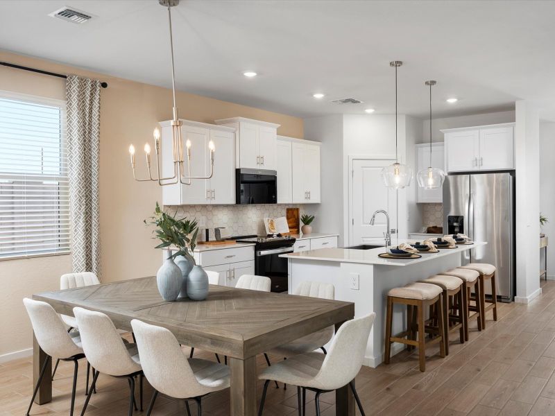 Furnished interior view inside a new home in Allure Vista Estate Series, Buckeye (Image 5).