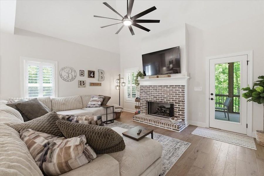 Furnished interior view inside a new home in , Carrollton (Image 47).