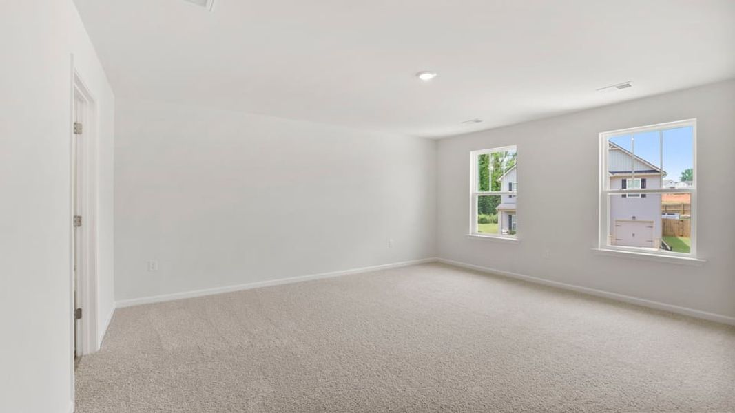 Spacious, unfurnished interior of a new home in Ravencrest, Roebuck (Image 34). Spacious, unfurnished interior of a new home in Ravencrest, Roebuck (Image 34).